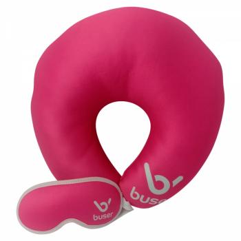 Kit Viagem 2 Almofada de Pescoço + Máscara Dormir 4