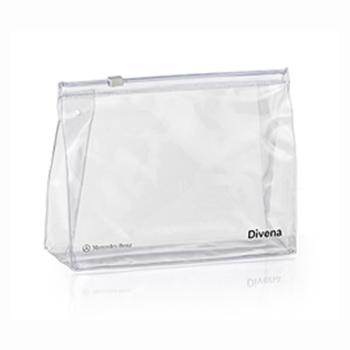 Necessaire Transaparente Personalizada com Fechamento em Zip Zap 1