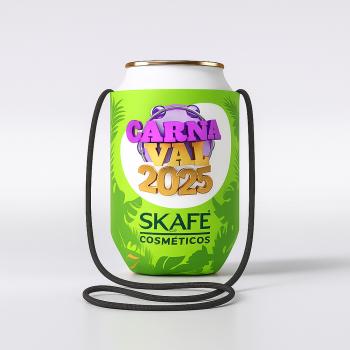 Porta Lata 350ml com Cordão Personalizado 3