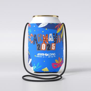 Porta Lata 350ml com Cordão Personalizado 4