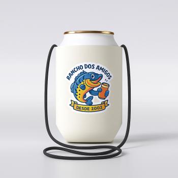 Porta Lata 350ml com Cordão Personalizado 1
