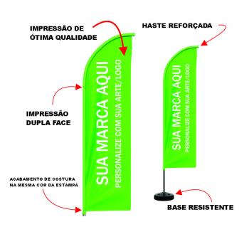 Wind Banner G 3,5m Personalizado 4
