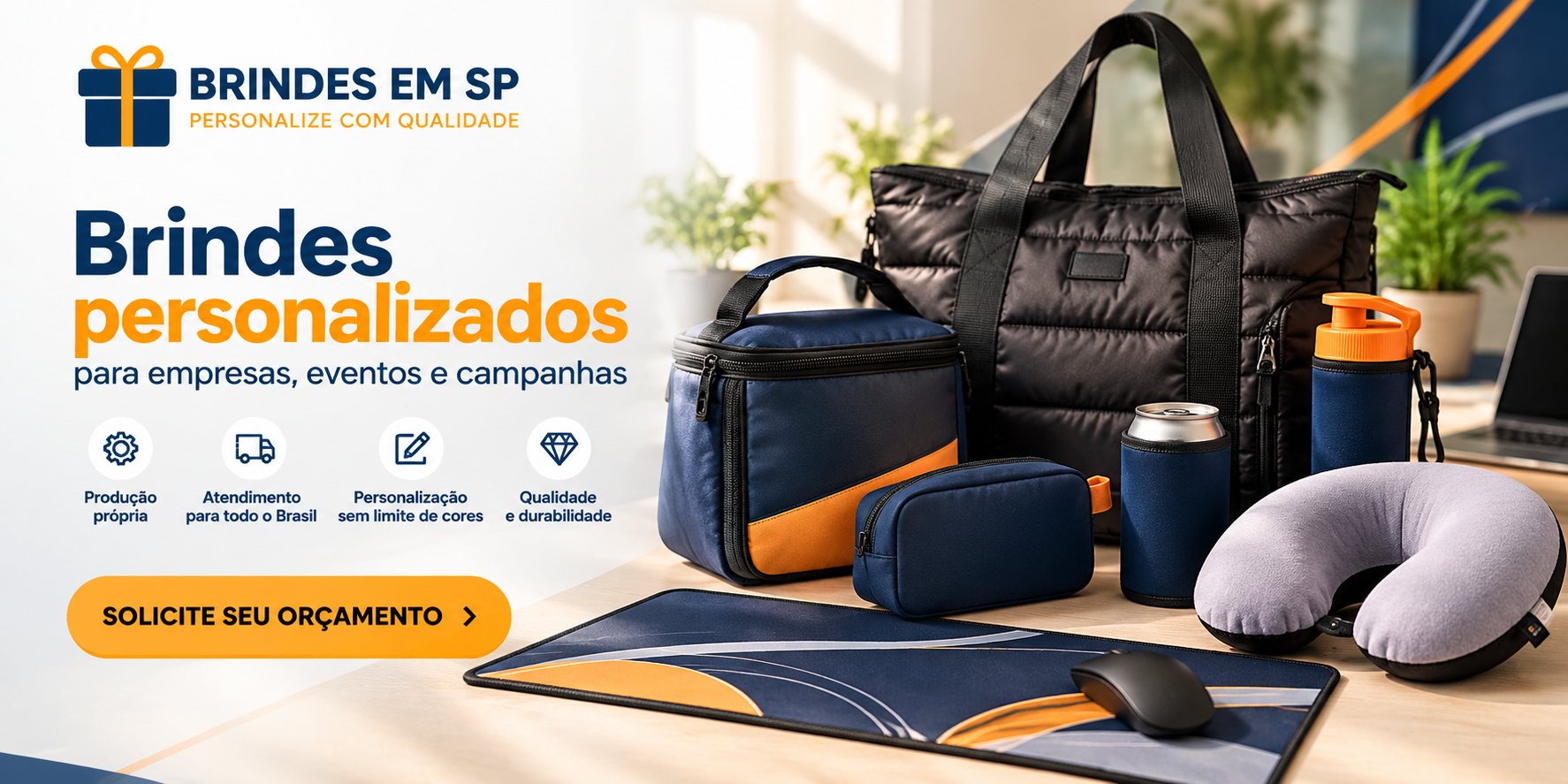 Brindes personalizados para empresas e eventos