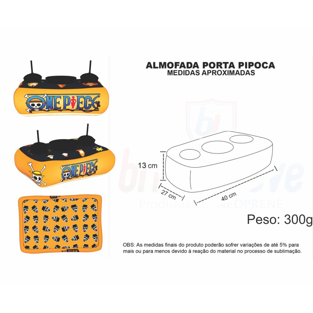 Almofada para Pipoca Personalizada