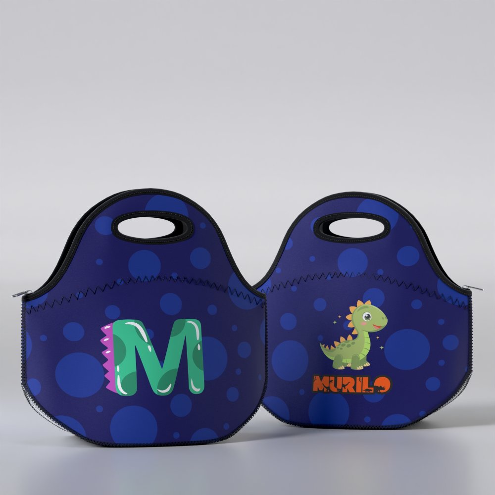 Mini Lancheira em Neoprene Personalizada