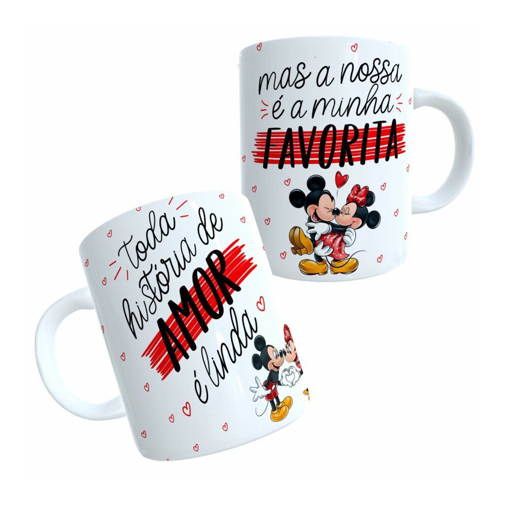 Caneca de Porcelana 325ml Personalizada