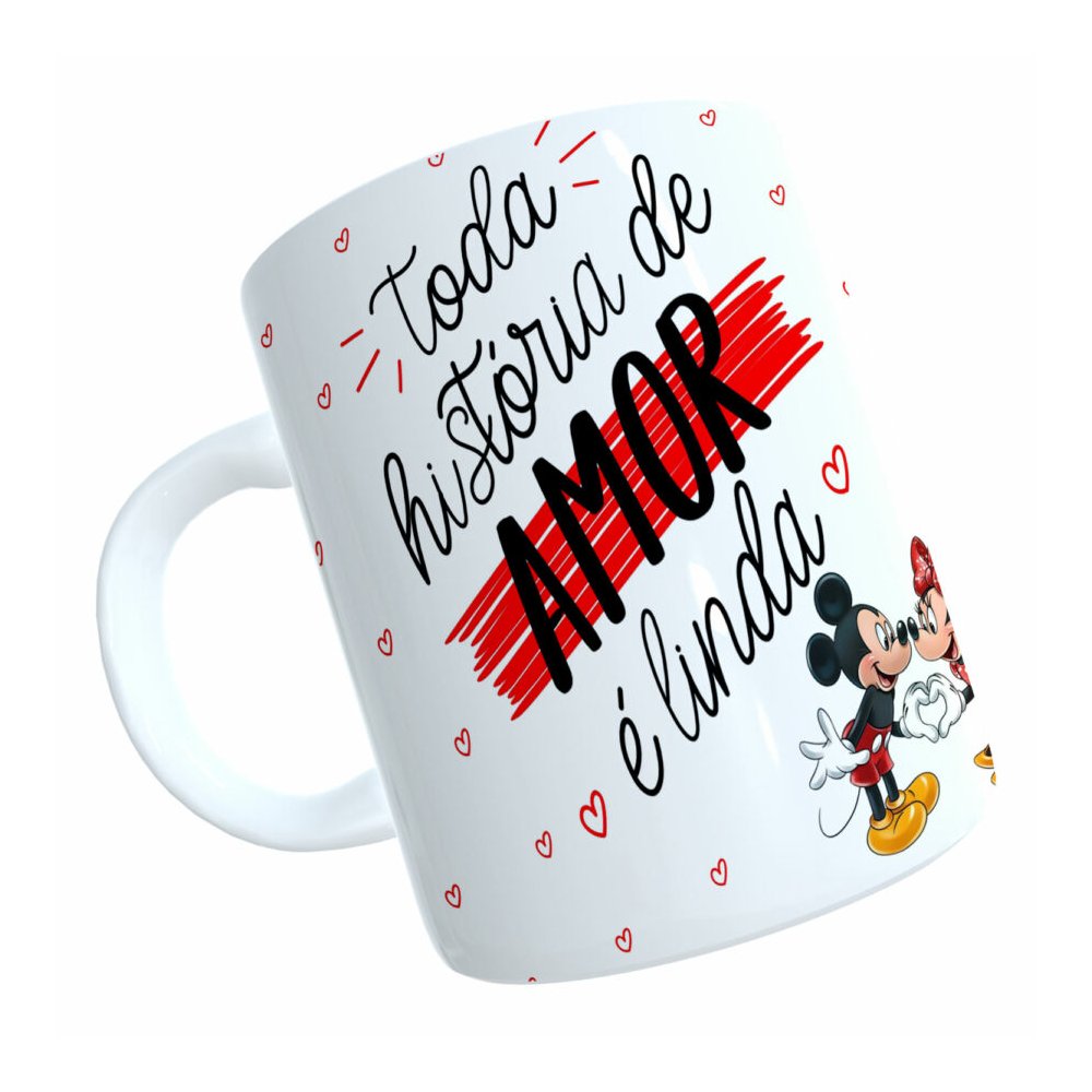 Caneca de Porcelana 325ml Personalizada