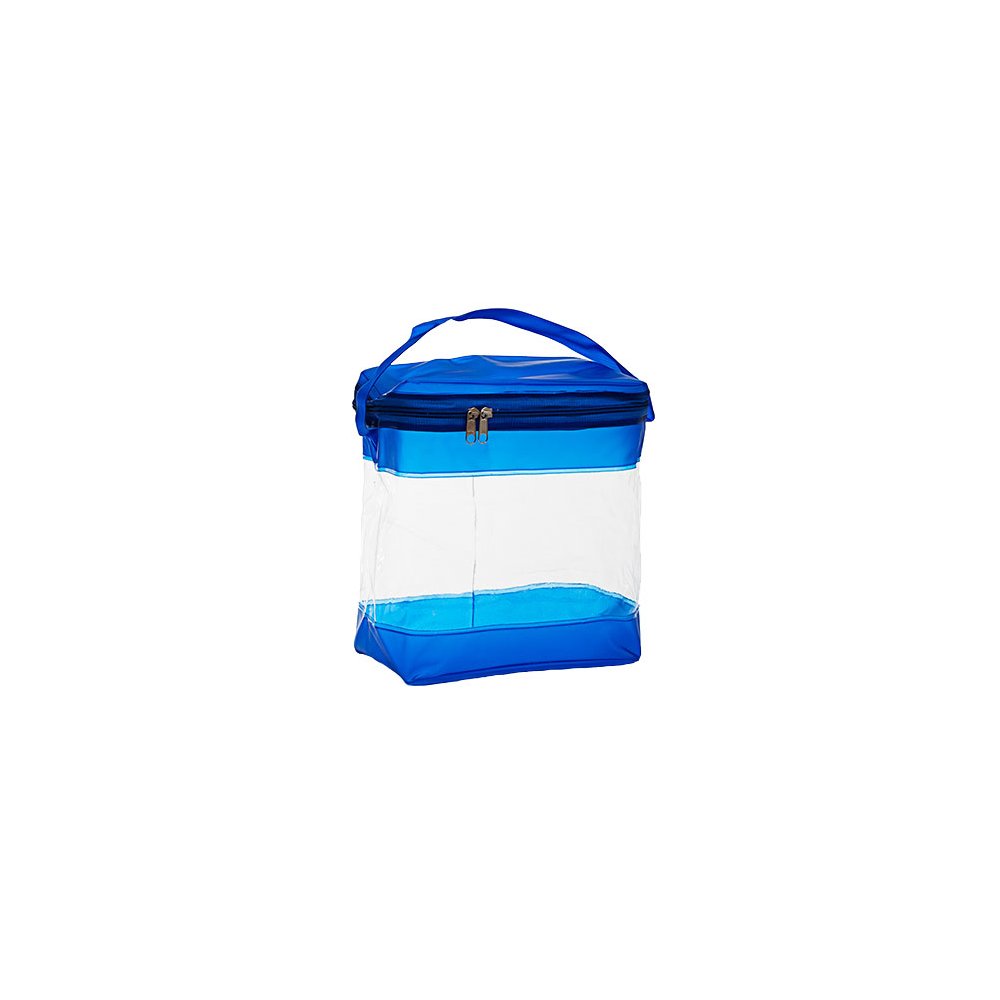 Necessaire PVC Cristal Personalizada com Alça e Zíper 