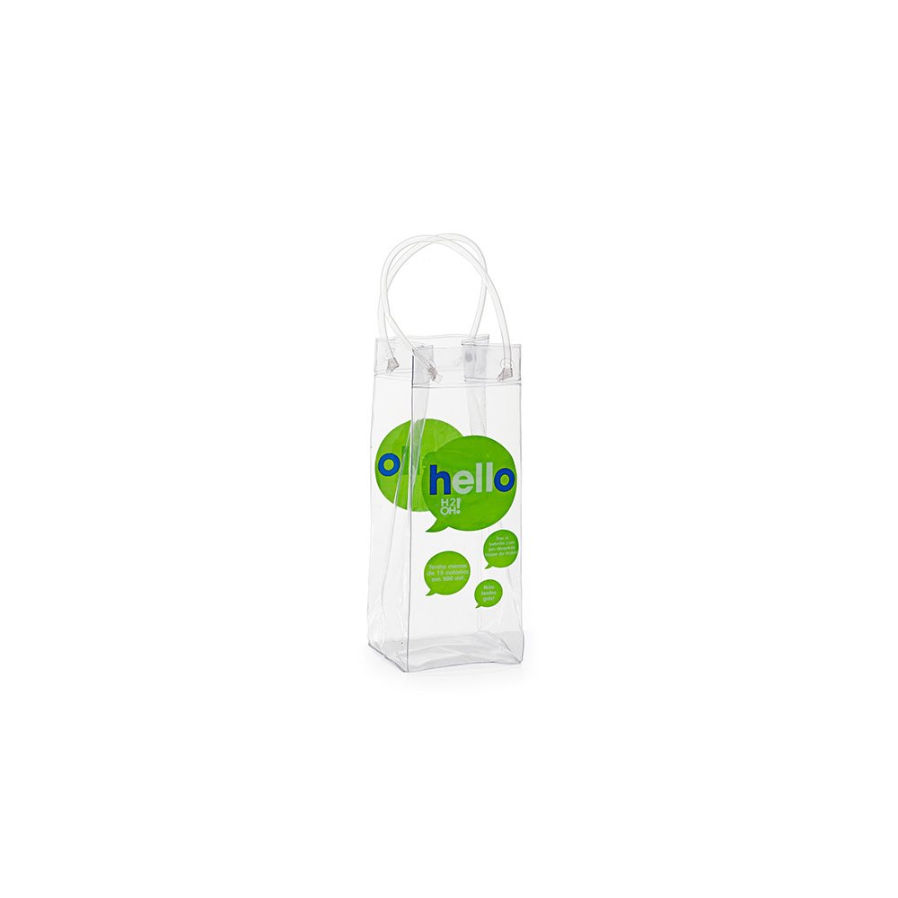 Ice Bag Sacola Para Garrafa em Cristal